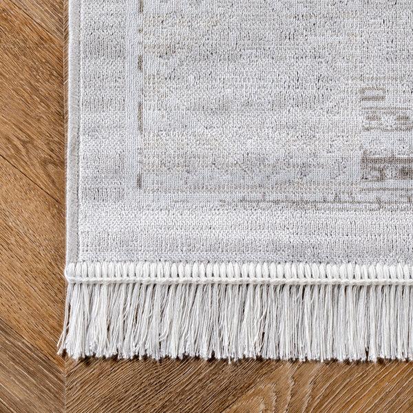 Nuloom Venice Fringed Area Rug Silver