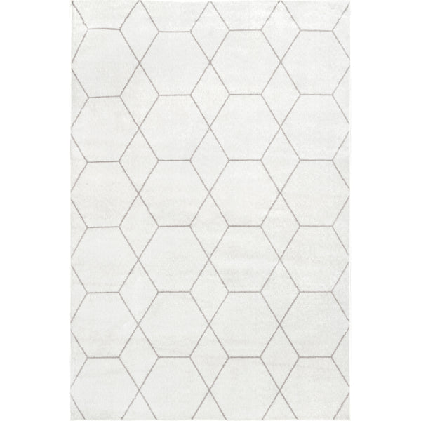nuloom Veronica Geometric Honeycomb Area Rug Beige