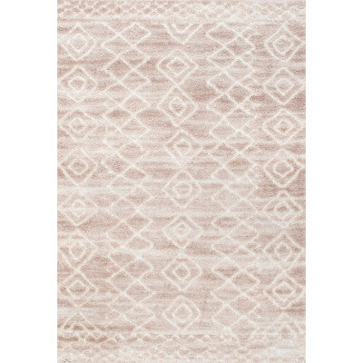 nuloom Vinita Moroccan Diamonds Shaggy Light Beige