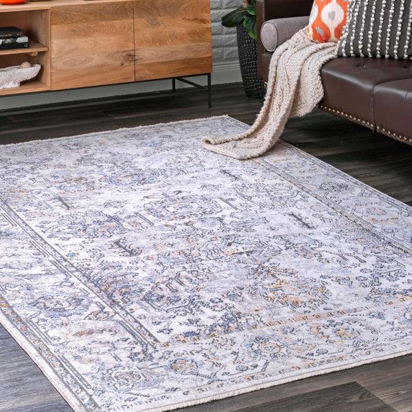 Nuloom Vintage Adaline Area Rug Grey