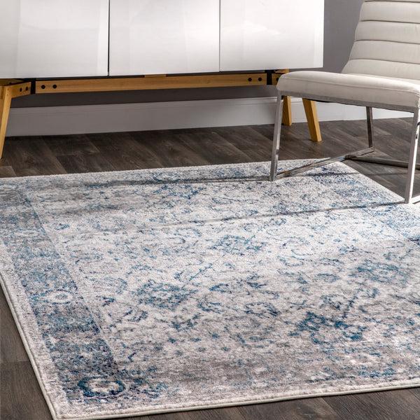 Nuloom Vintage Anaelle Area Rug Blue