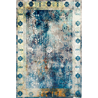nuloom Vintage Dotty Blue