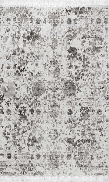 nuloom Vintage Ezra Fringe Area Rug Grey