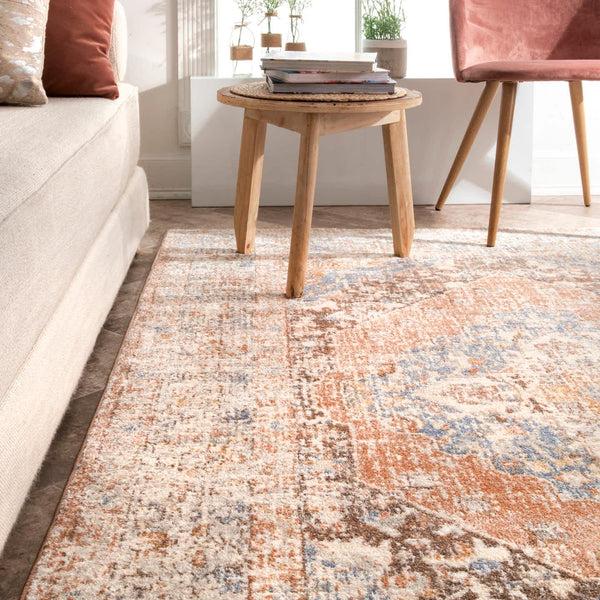 Nuloom Vintage Kate Medallion Area Rug Beige