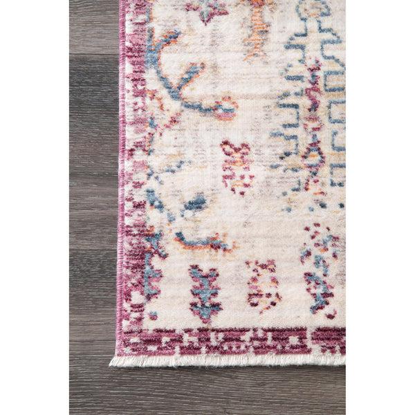 Nuloom Vintage Kaye Gabbeh Fringe Area Rug Pink