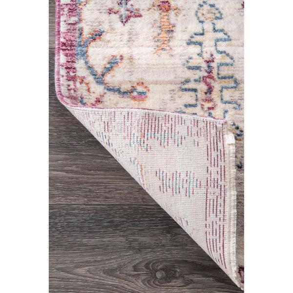 Nuloom Vintage Kaye Gabbeh Fringe Area Rug Pink