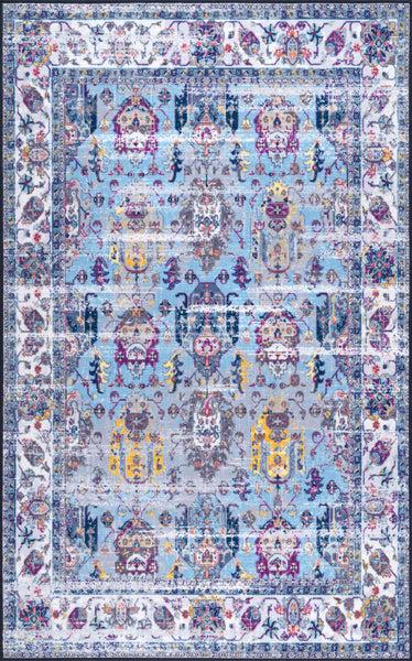 nuloom Vintage Lynette Area Rug Light Blue