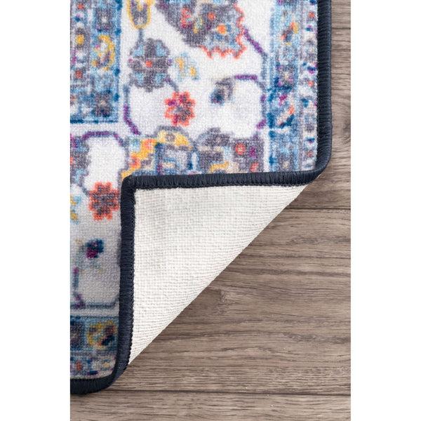 Nuloom Vintage Lynette Area Rug Light Blue