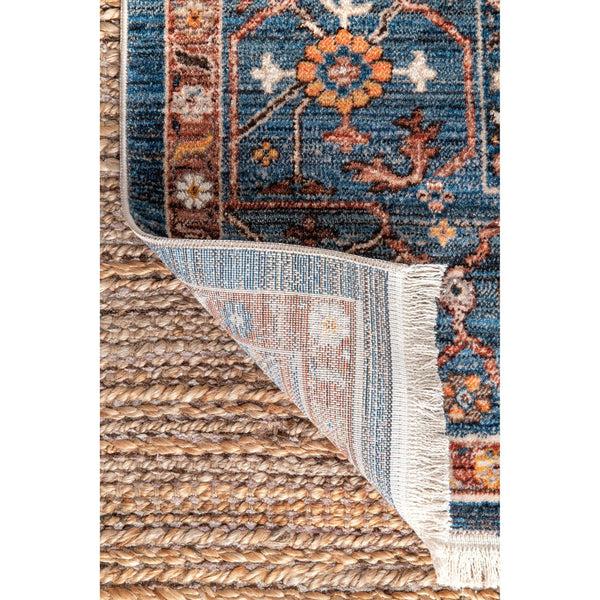 Nuloom Vintage Mabel Tribal Tassel Rust