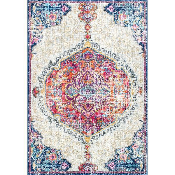 Nuloom Vintage Medallion Maranda Area Rug Multi