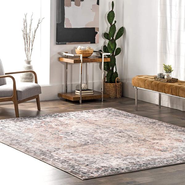 Nuloom Vintage Paisley Area Rug Ivory