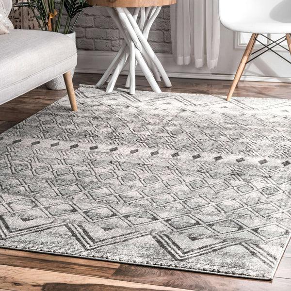 Nuloom Vintage Teresa Grey