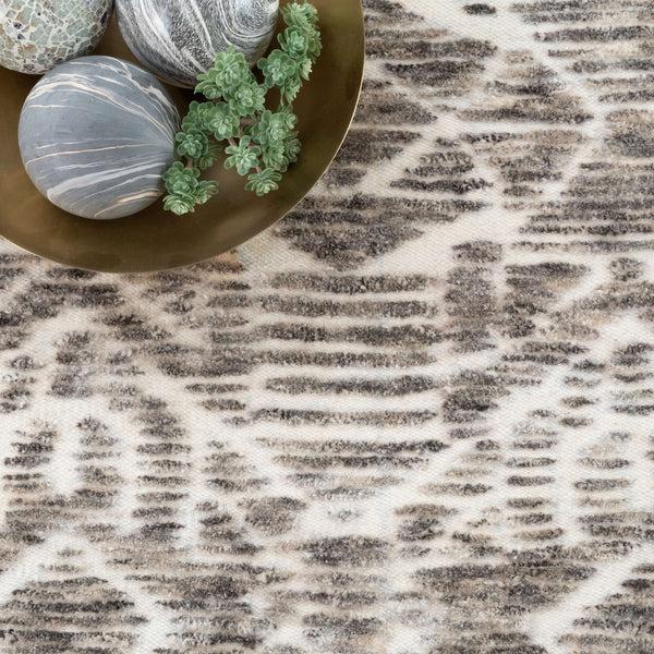 Nuloom Vintage Trellis Troya Grey