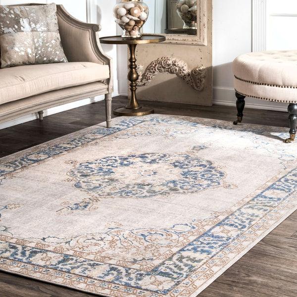Nuloom Vintage Valerie Area Rug Beige