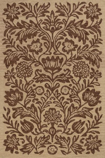 nuloom Nuloom Virelia Transitional Floral and Paisley Area Rug Brown