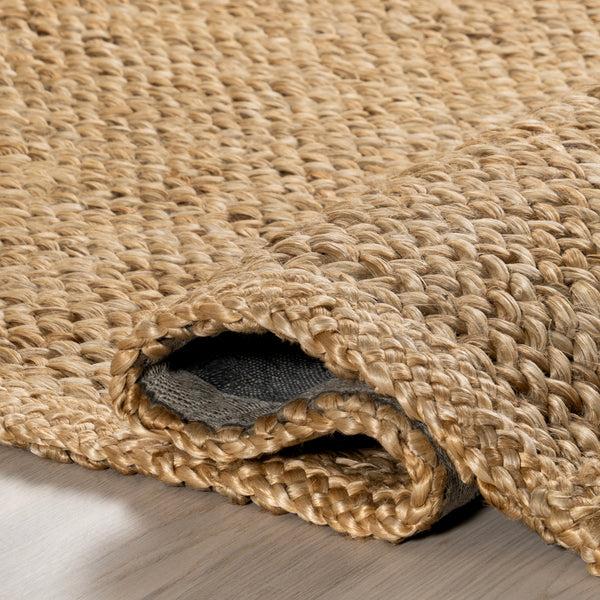 Nuloom Willow Bordered Jute Area Rug Natural