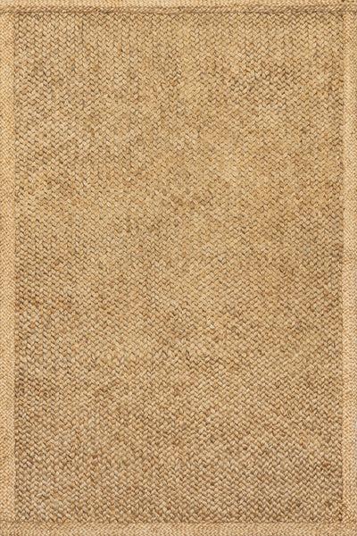nuloom Willow Bordered Jute Area Rug Natural