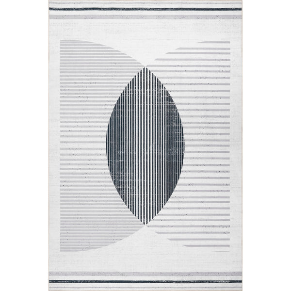 nuloom Winnie Washable Eclipse Area Rug Gray