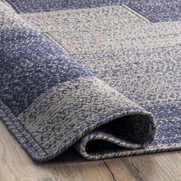 Nuloom Winslow Wool Contemporary Area Rug Blue