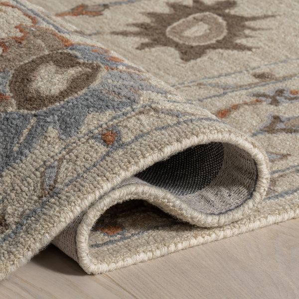 Nuloom Woodland Bordered Wool Area Rug Multicolor
