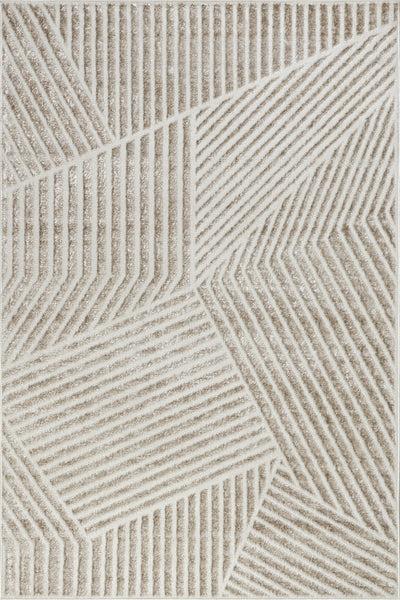 nuloom Xoey Modern Geometric Area Rug Beige