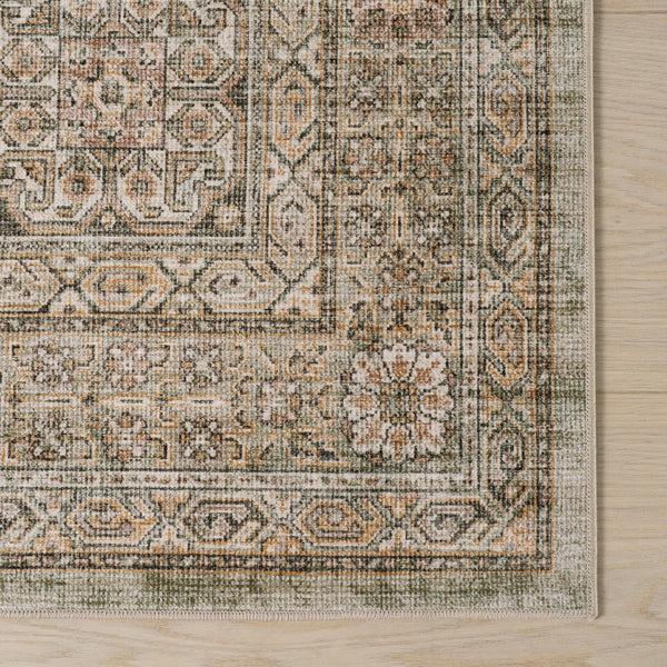 Nuloom Nuloom Yalindra Meallion Traditional Washable Area Rug Beige