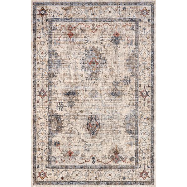 nuloom Yanet Floral Traditional Area Rug Beige