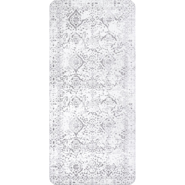 nuloom Odell Anti Fatigue Kitchen or Laundry Room Comfort Mat Light Gray