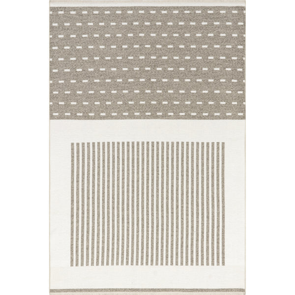nuloom Ofeliya Geometric Reversible Machine Washable Area Rug Beige
