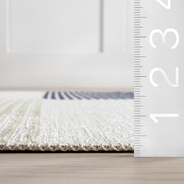 Nuloom Olivette Geometric Machine Washable Area Rug Multicolor