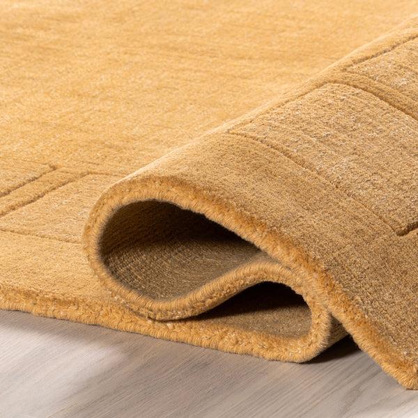 Nuloom Petra High-Low Wool-Blend Area Rug Golden Butter