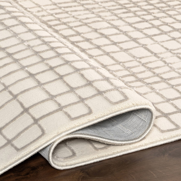Nuloom Princess Modern Machine Washable Area Rug Cream