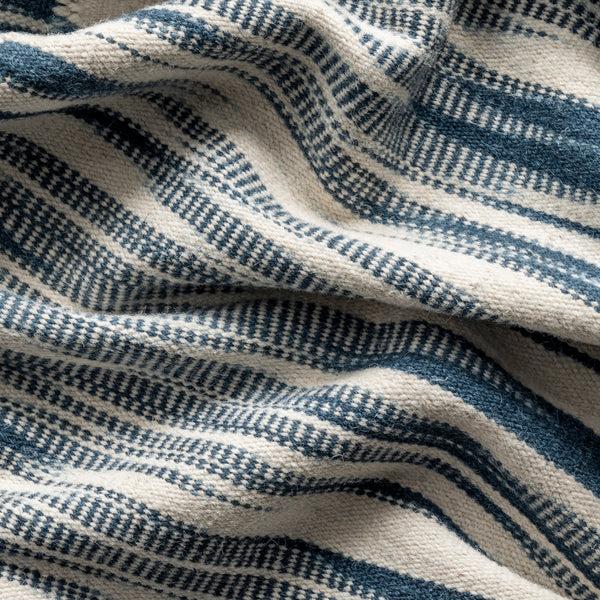 Nuloom Reba Handmade Abstract Striped Wool-Blend Flatweave Area Rug Blue