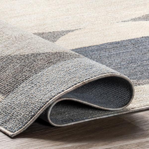 Nuloom Rhona Modern Geometric Recycled Area Rug Grey