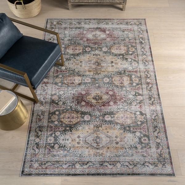 Nuloom Rora Smart Plus With SplashGuard Area Rug Sage