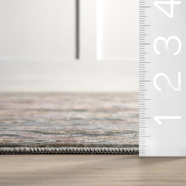 Nuloom Rora Smart Plus With SplashGuard Area Rug Sage