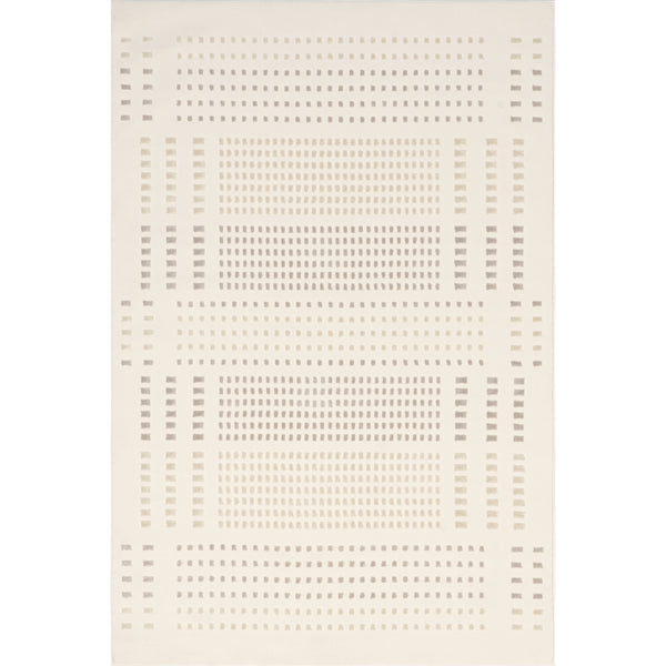 nuloom Rowyn Geometric Machine Washable Area Rug Cream
