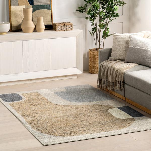 Nuloom Ryanna Mid-Century Modern Abstract Area Rug Multicolor