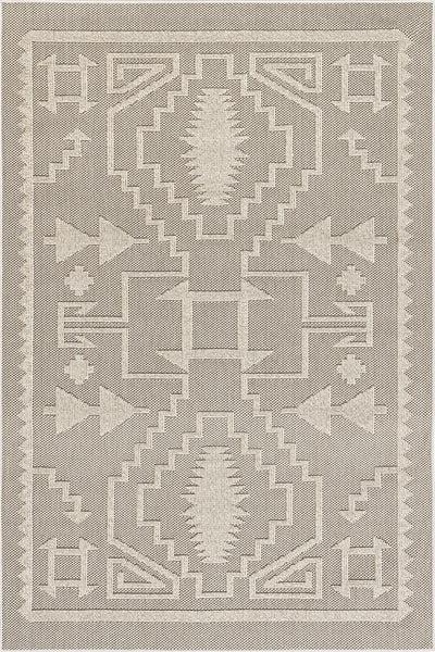 nuloom Sequoia Tribal Textured Indoor/Outdoor Area Rug Beige