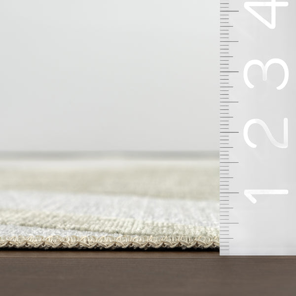 Nuloom Sevyn SuperiorWash Abstract Reversible Area Rug Green