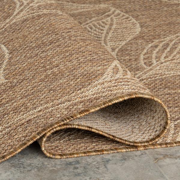 Nuloom Shellia Modern Indoor/Outdoor Area Rug Light Brown