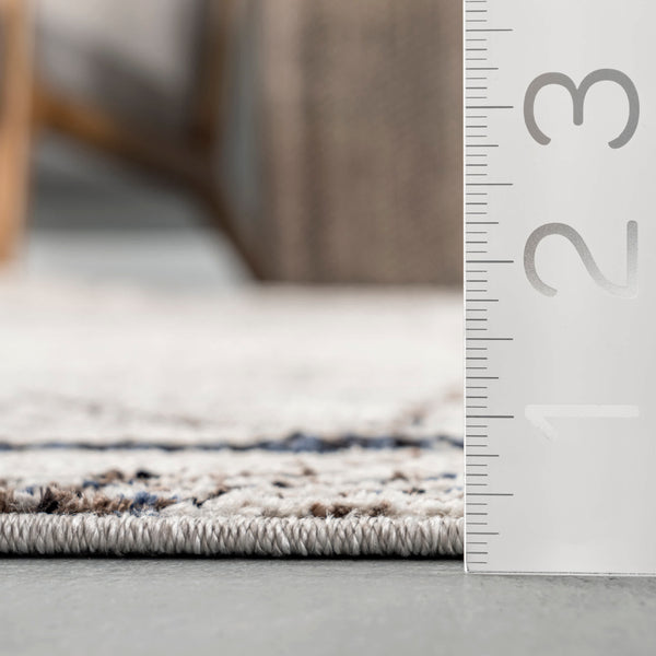 Nuloom Simone Global-Inspired Moroccan Cotton Blend Area Rug Beige