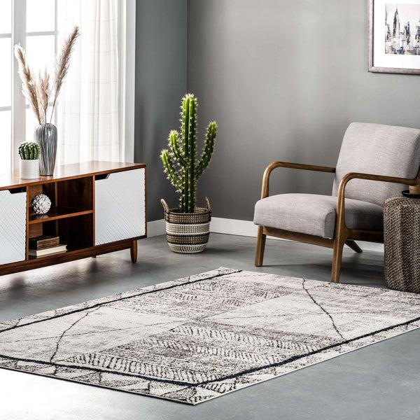 Nuloom Simone Global-Inspired Moroccan Cotton Blend Area Rug Beige