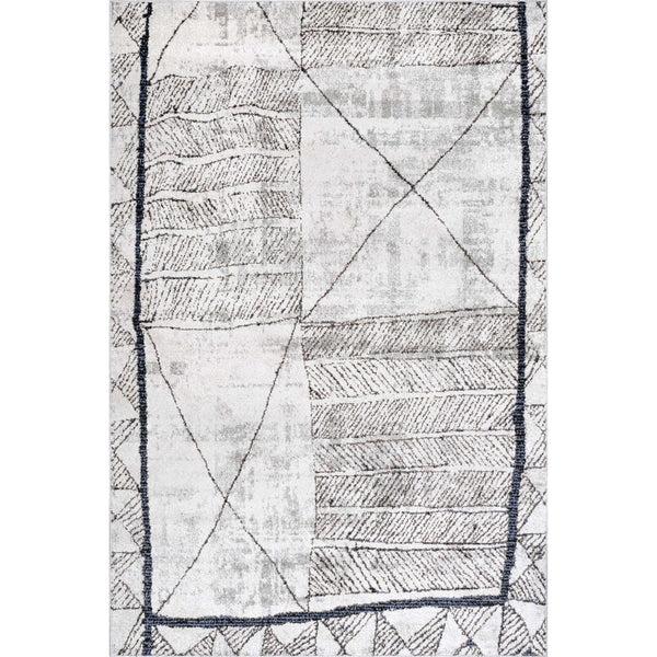 nuloom Simone Global-Inspired Moroccan Cotton Blend Area Rug Beige