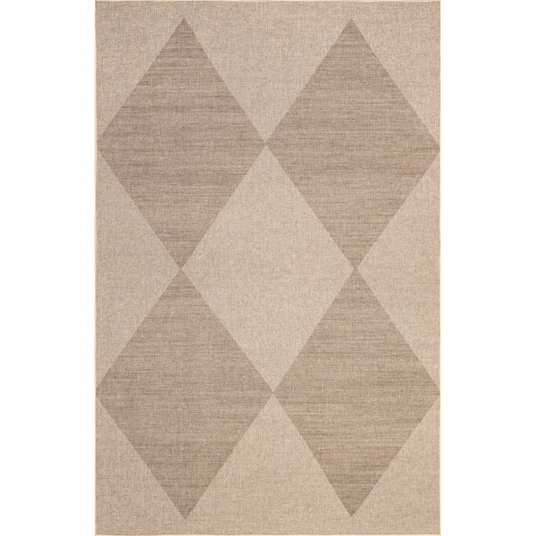 nuloom Simple Diamond Easy-Jute Machine Washable Area Rug Natural