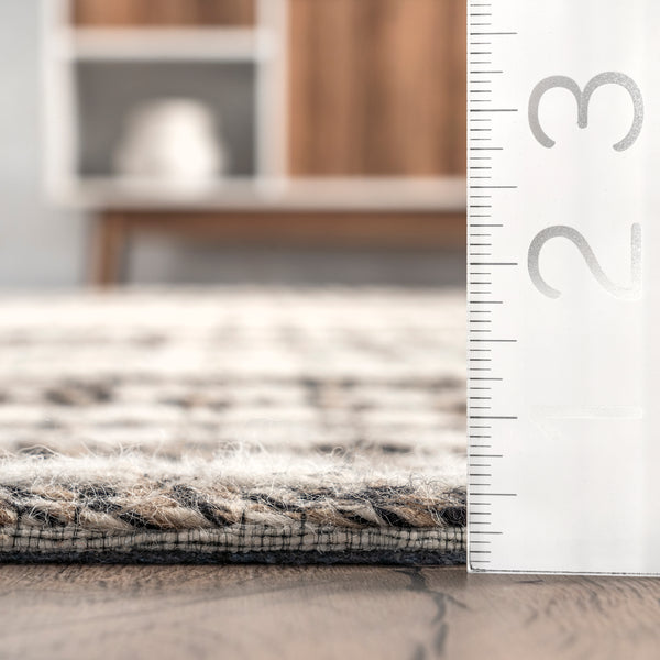 Nuloom Sirena Classic Stripe Wool-Blend Area Rug Ivory