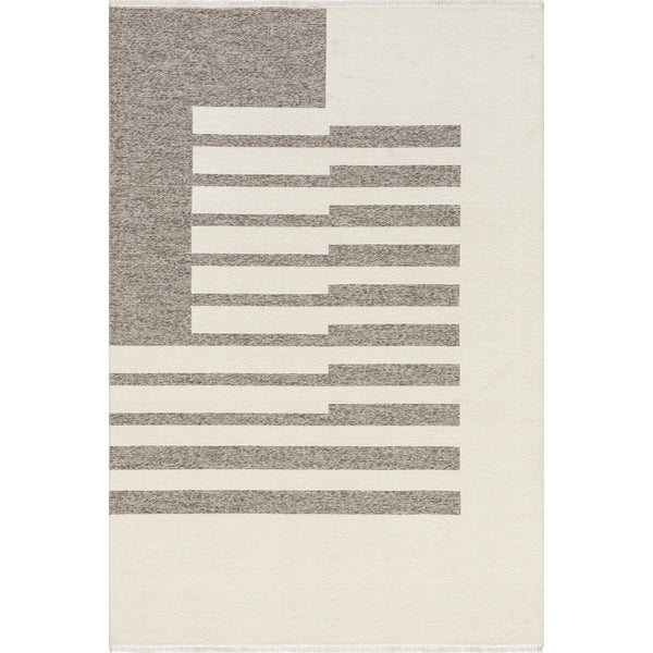 nuloom Sofya Abstract Striped Reversible Machine Washable Area Rug Beige