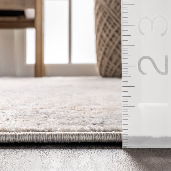 Nuloom Tara Contemporary Abstract Tile Area Rug Beige