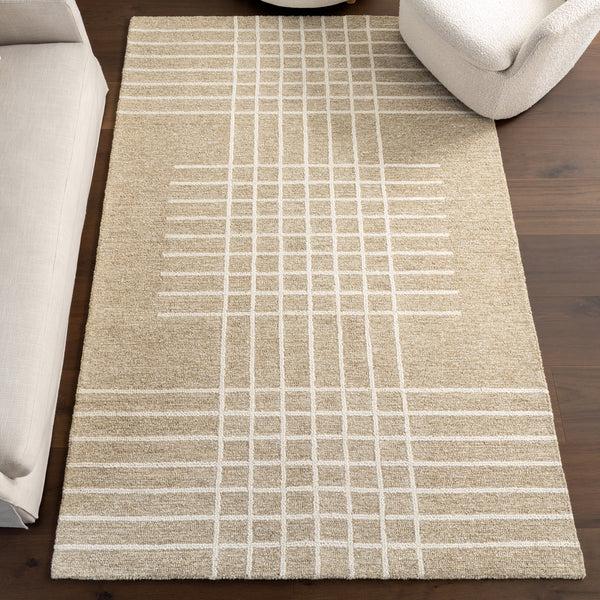 Nuloom Teigen Contemporary Checkered Area Rug Beige