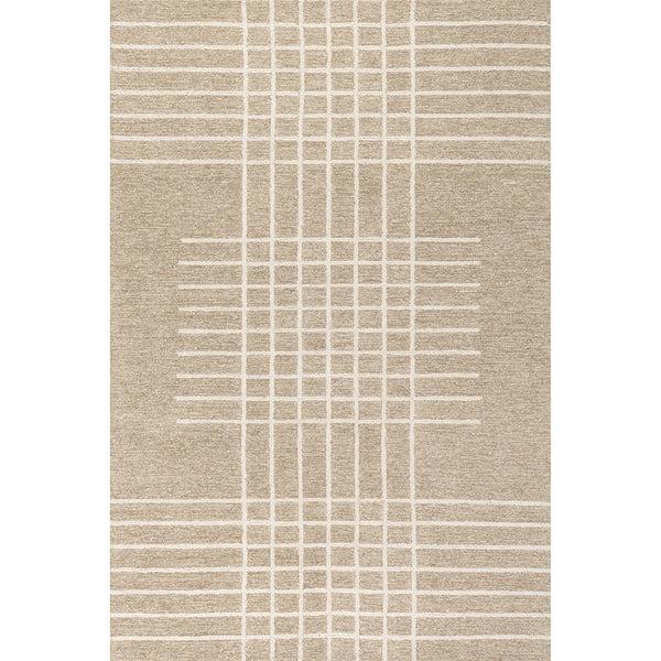 nuloom Teigen Contemporary Checkered Area Rug Beige